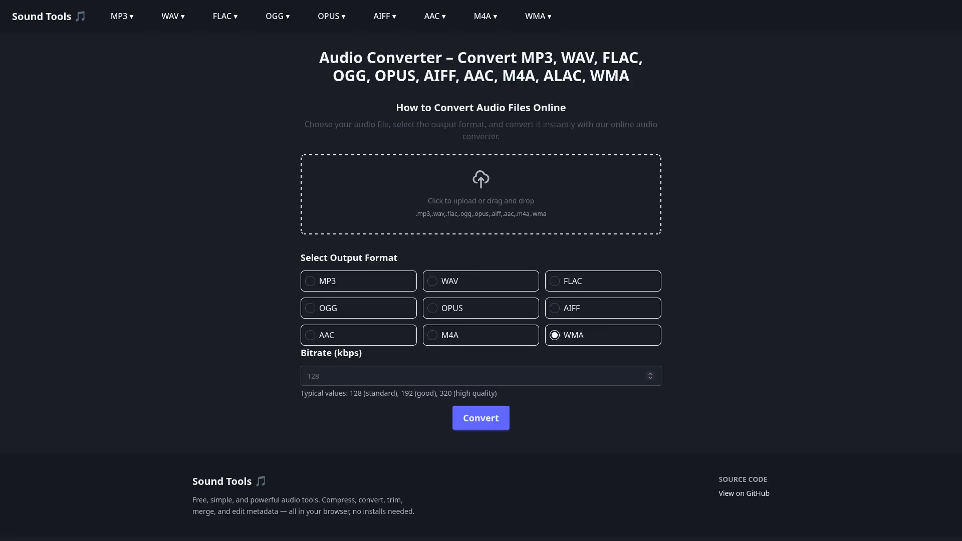 Preview of SoundTools